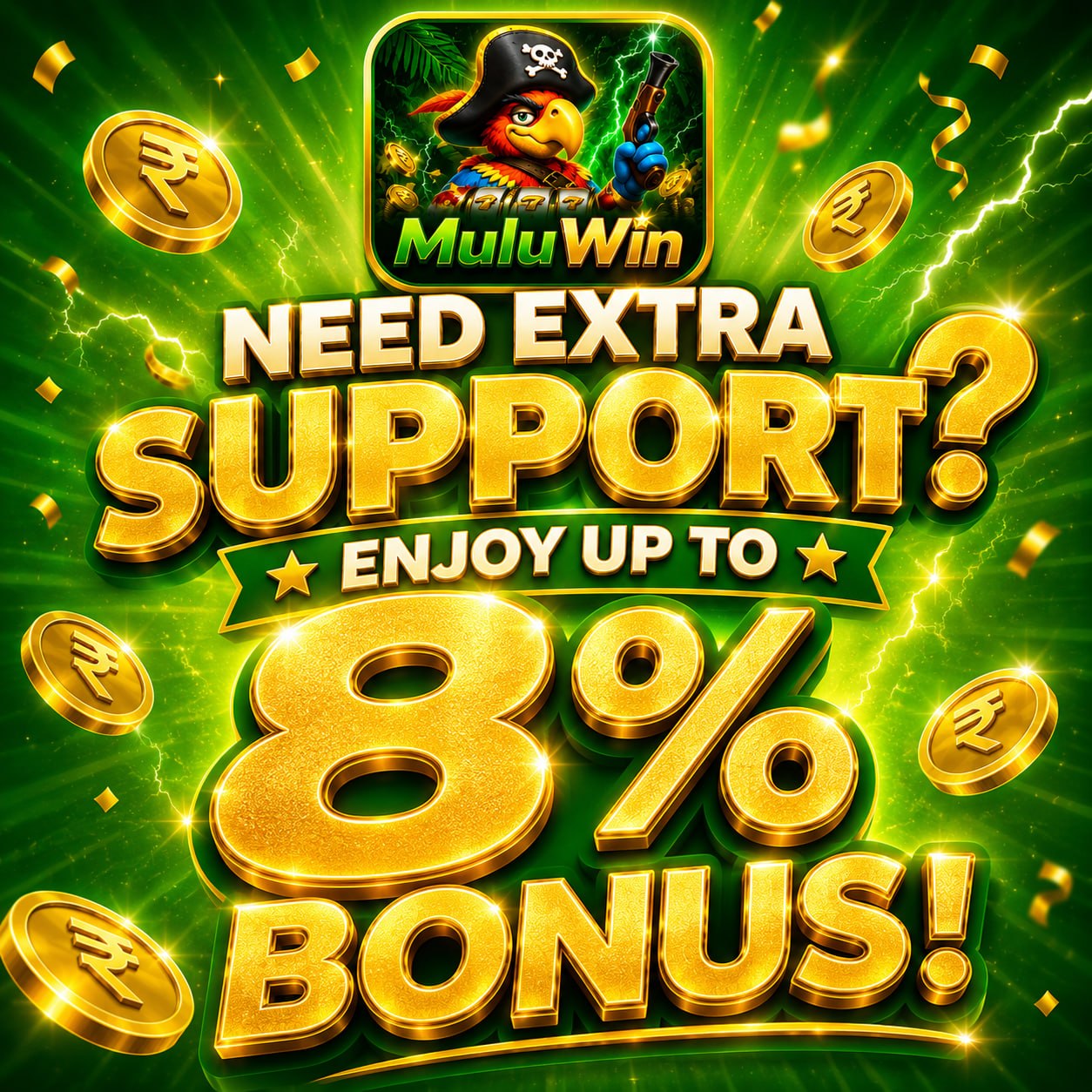 MuluWin Extra Support Bonus
